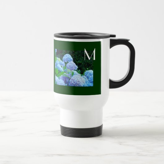 母へのM トラベル コーヒー マグ アジサイの花 (右)