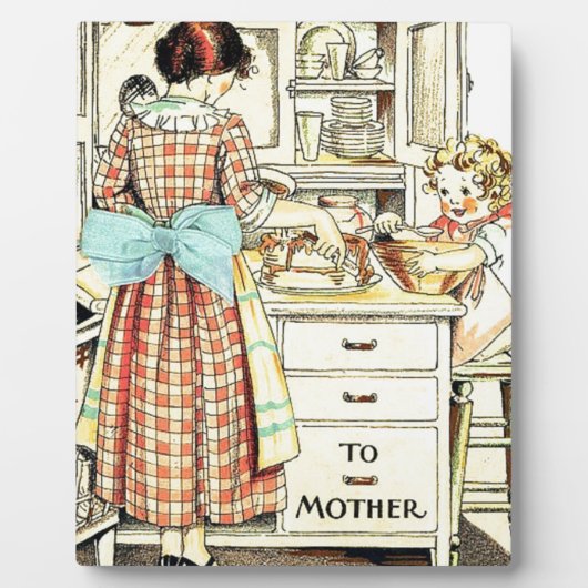 母へ フォトプラーク (正面)