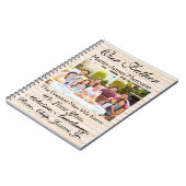 母または父の日のための愛のノート – srf ノートブック (左側)