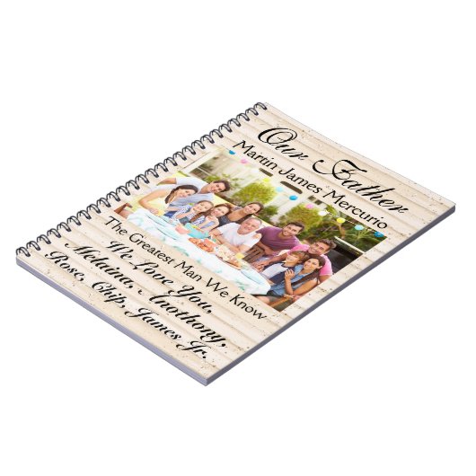 母または父の日のための愛のノート – srf ノートブック (左側)