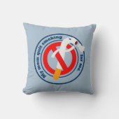 母やめ喫煙 クッション (正面)