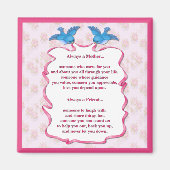 母よ、友よ マグネット (正面)