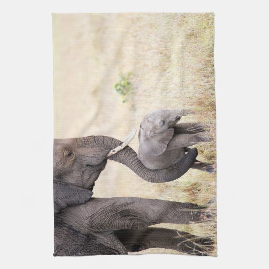 母らしい愛 キッチンタオル (縦)