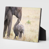 母らしい愛 フォトプラーク (側面)