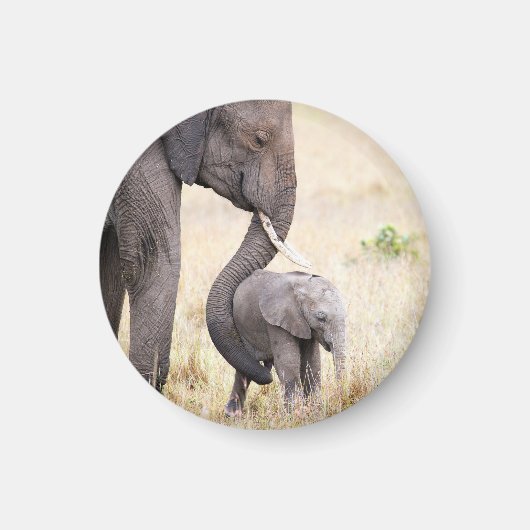 母らしい愛 マグネット (正面)