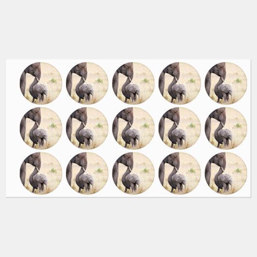 母らしい愛 ラベル (シート)