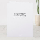 母をコンピュータでインパストオイルペイント風に表現した作品 カード (裏面)