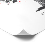 母を偲ぶ記念ギフト、生命の木 ポスター (角)