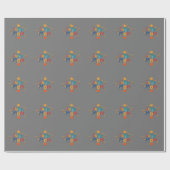 母を愛して幸せな母すごい日 ラッピングペーパー (フラット)