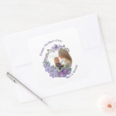 母を愛する スクエアシール (封筒)