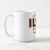 母を愛す コーヒーマグカップ (左)