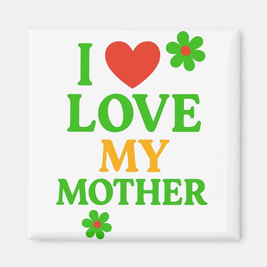 母を愛す マグネット (正面)