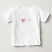 母を愛す -Tシャツ ベビーTシャツ (正面)
