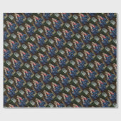 母を抱くキリストの子 ラッピングペーパー (フラット)