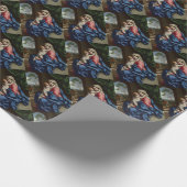 母を抱くキリストの子 ラッピングペーパー (角)