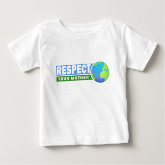 母を敬う – 地球の日 –  ベビーTシャツ