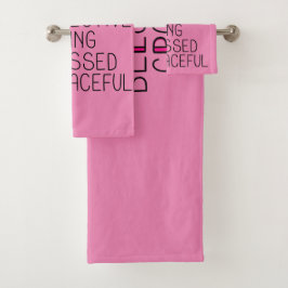 母アナグラム驚くべき愛する保護母 バスタオルセット