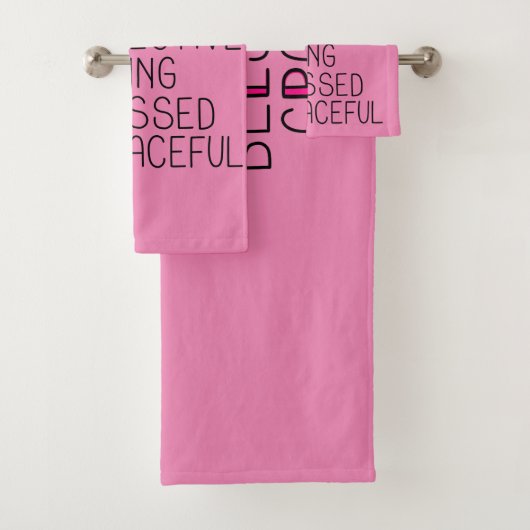 母アナグラム驚くべき愛する保護母 バスタオルセット (インサイチュ)