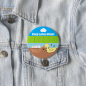 母アヒルが卵を歌う 缶バッジ (インサイチュ)