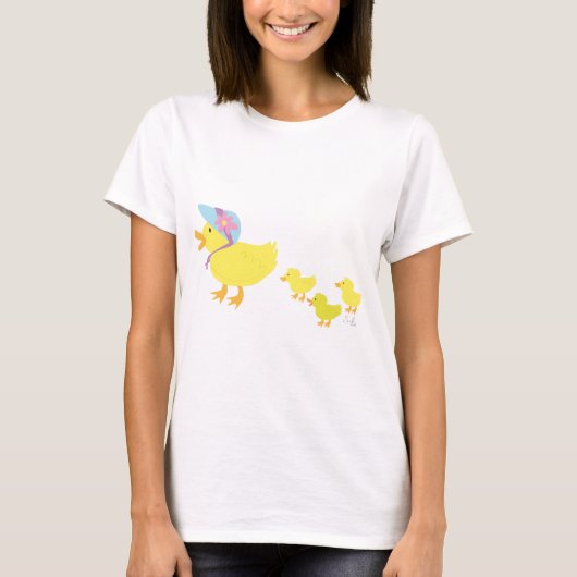 母アヒル Tシャツ (正面)