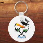 母アフリカ キーホルダー (正面)