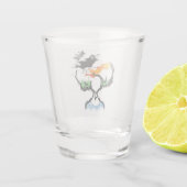 母アフリカ ショットグラス (裏面)