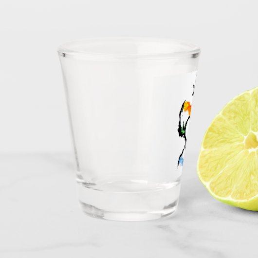 母アフリカ ショットグラス (左)