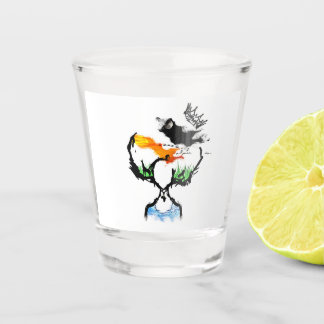 母アフリカ ショットグラス