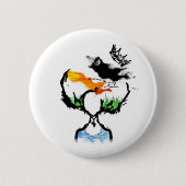 母アフリカ 缶バッジ (正面)