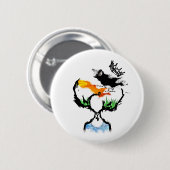 母アフリカ 缶バッジ (正面&裏面)