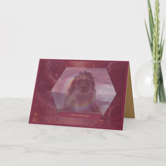 母ア祝フリカ サンキューカード (正面)