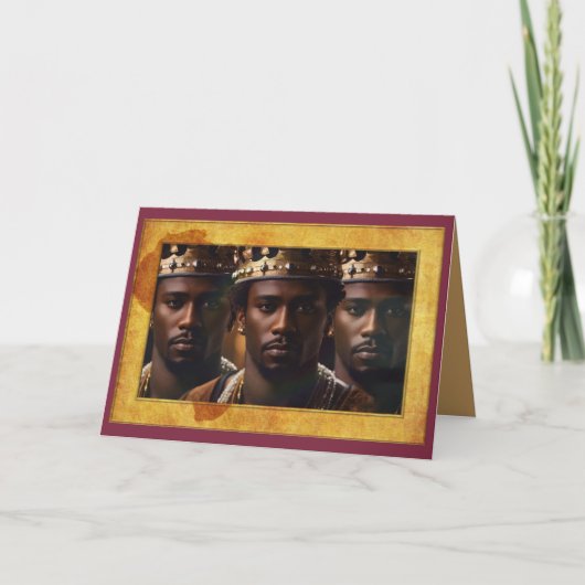 母ア祝フリカ サンキューカード (正面)