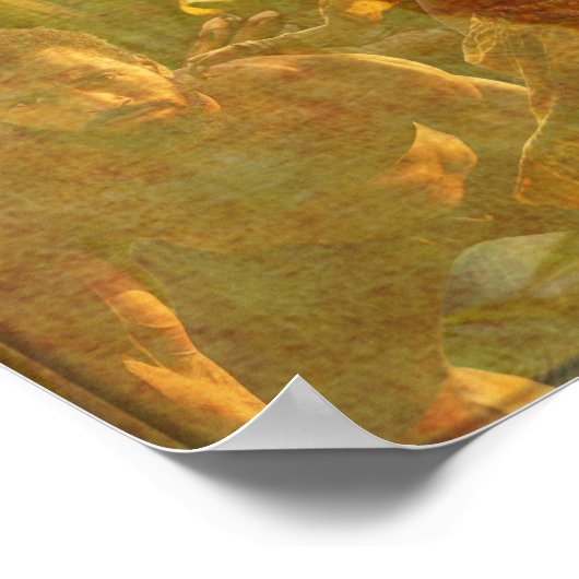 母ア祝フリカ ポスター (角)