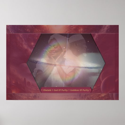 母ア祝フリカ ポスター (正面)