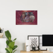 母ア祝フリカ ポスター (ホームオフィス)