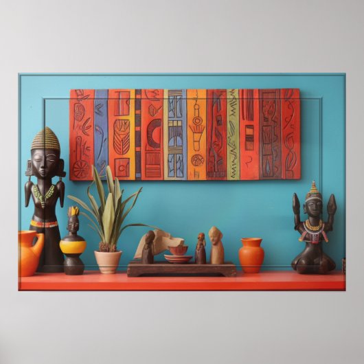 母ア祝フリカ ポスター (正面)