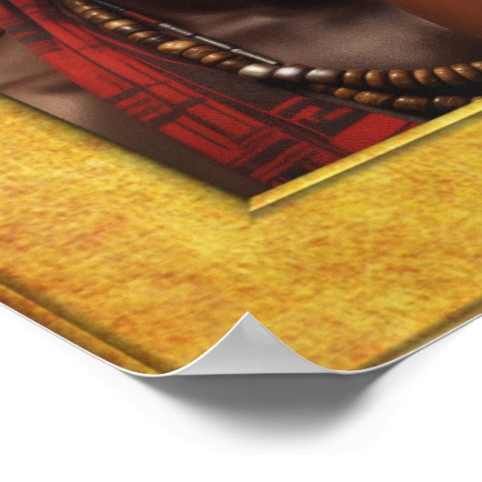 母ア祝フリカ ポスター (角)