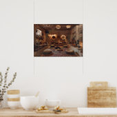 母ア祝フリカ ポスター (キッチン)