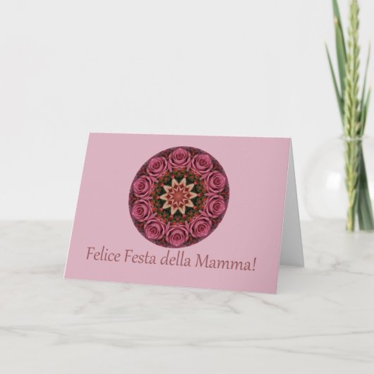 母イタリアンの日おめでとう！ カード (正面)