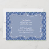 母エレガントが〜になるベビーシャワー招待状 招待状 (裏面)