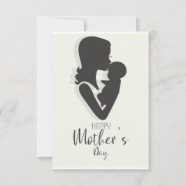 母エレガントのデイカード裏に手紙が入っている。 出欠カード