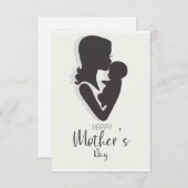 母エレガントのデイカード裏に手紙が入っている。 出欠カード (正面/裏面)