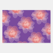 母エレガントの日と特別の贈り物 ラッピングペーパーシート (正面3)