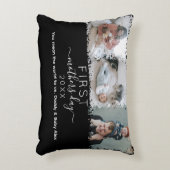 母エレガントの日の写真コラージュ アクセントクッション (正面(垂直))