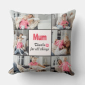 母エレガントの日の写真装飾用クッション クッション (正面)