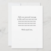 母エレガントの日の母がフローラ (裏面)