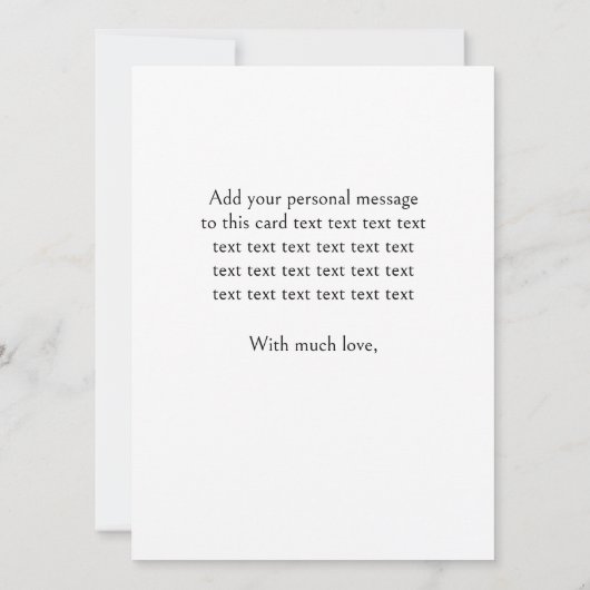 母エレガントの日の水の色フローラ (裏面)