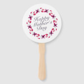 母エレガントの日フローラリース |ハンドファン ハンドファン (正面)