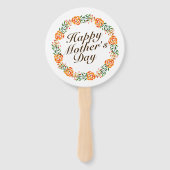 母エレガントの日フローラリース |ハンドファン ハンドファン (正面)