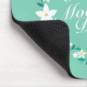 母エレガントの日フローラリース |マウスパッド マウスパッド (コーナー)